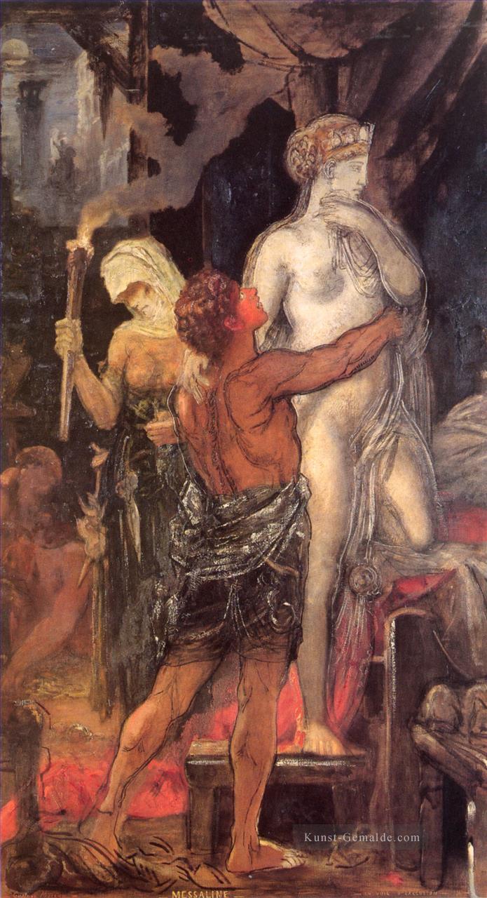 Messaline Symbolismus biblischen Gustave Moreau mythologischen Ölgemälde